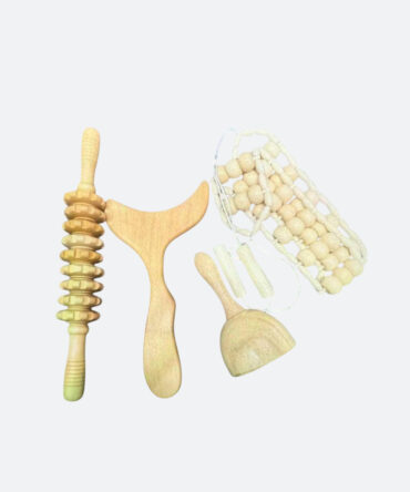 KIT DE MADEROTERAPIA CORPORAL ESTÁNDAR (4 PIEZAS)