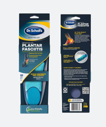 PAR DE PLANTILLASPARA FASCITIS PLANTAR HOMBRE (TALLA 8 A 13)