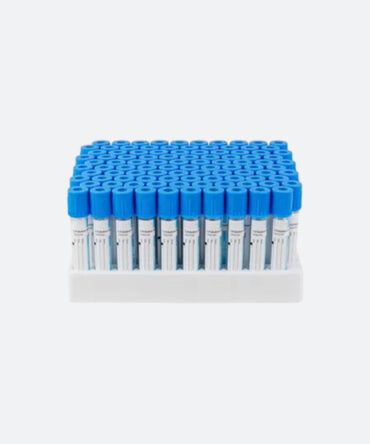 GRADILLA 100 TUBOS TAPA AZUL