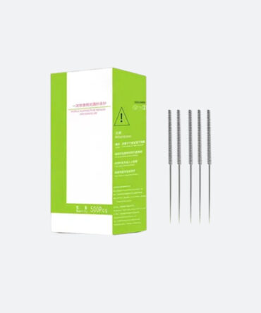 100 AGUJAS PARA  ACUPUNTURA 0.30 X 40MM