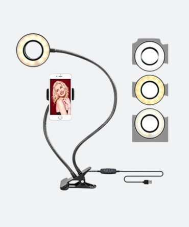 LAMPARA DOBLE LUZ CON BASE CELULAR