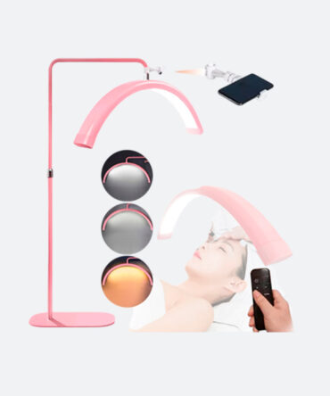 LAMPARA LED GIRATORIA 360° MEDIA LUNA (LUZ FRÍA / LUZ CALIDA)