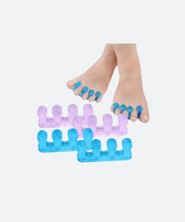 PAR DE SEPARADORES DE DEDOS PARA MANICURE