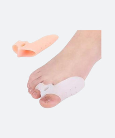 PAR DE FERULAS DE GOMA DEDO HALLUX Y SEGUNDO DEL PIE PARA JUANETE