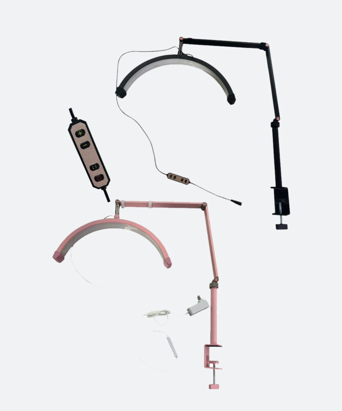 MINI LAMPARA LED MEDIA LUNA CON AGARRADERA