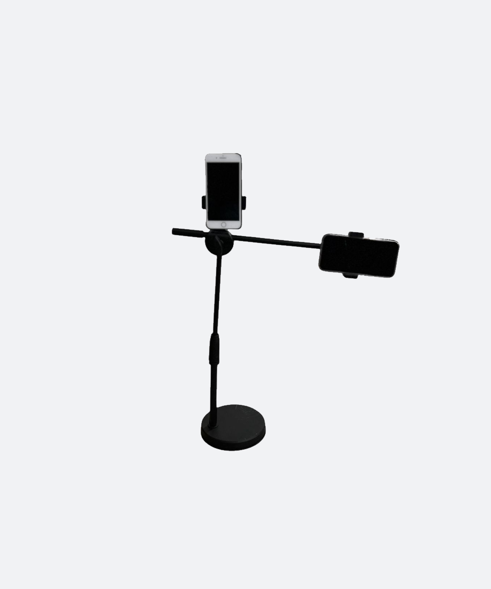 TRIPODE DE MESA DOBLE PARA CELULAR