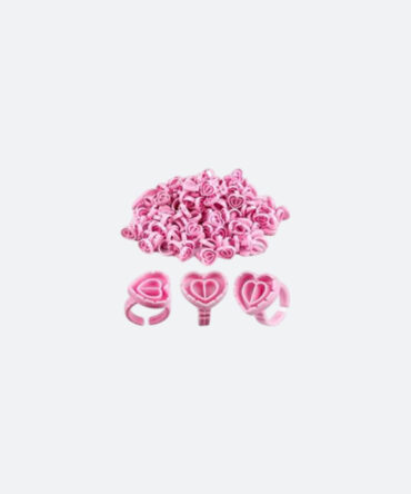 PAQ. 10 ANILLOS DE CORAZON