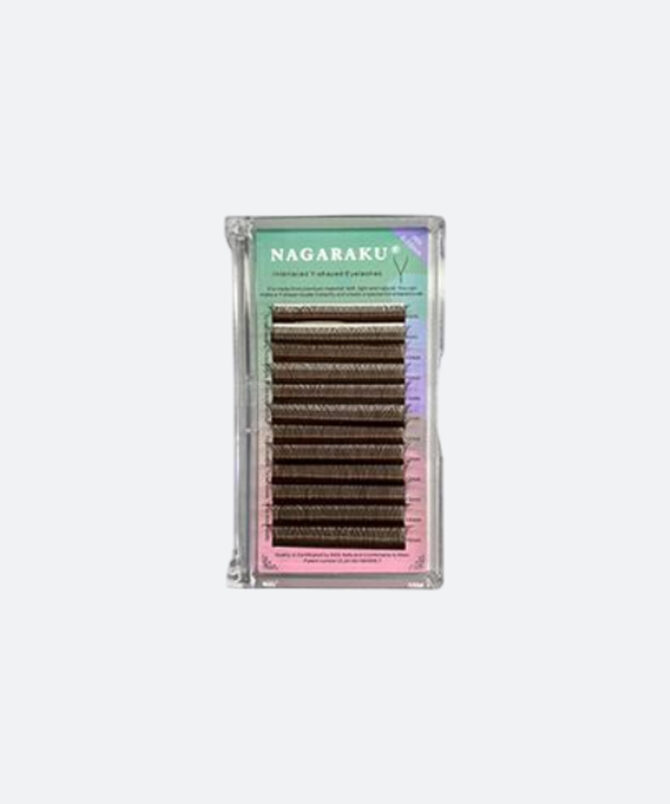 PESTAÑAS YY NAGARAKU MIXTAS (MARRON)