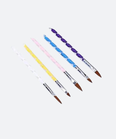 PAQ. DE 5 PINCELES ACRILICOS DE COLORES
