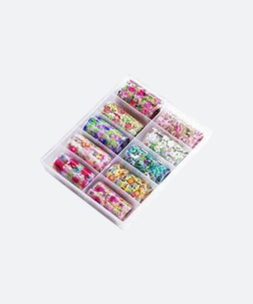 CAJA DE 10 PAPEL FOIL VARIADOS