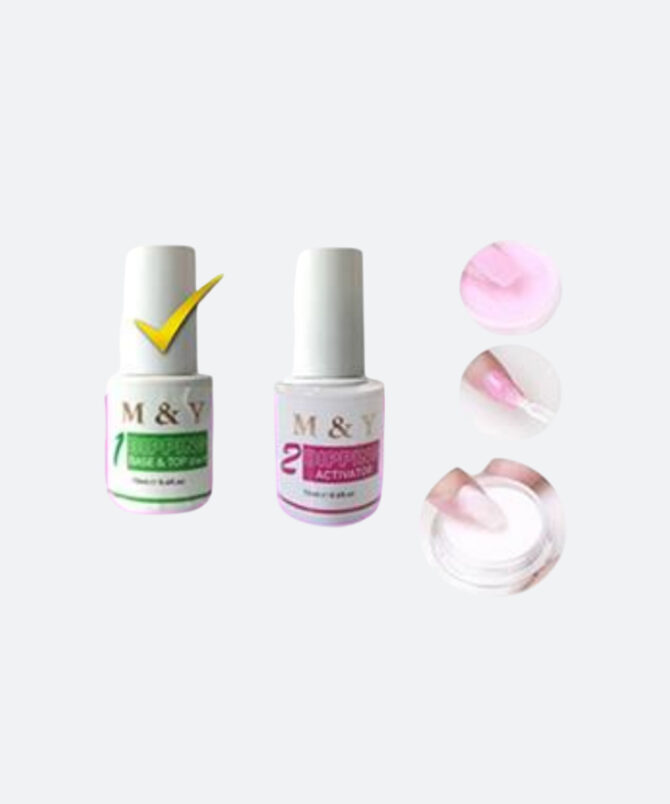DIP POWDER BASE Y TOP PASO 1
