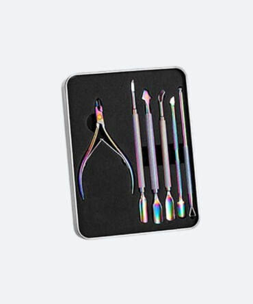 SET DE 5 REPUJADORES + CORTACUTICULA