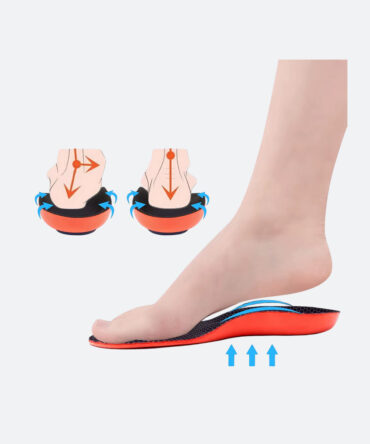 PAR DE PLANTILLAS DE TALON CON SOPORTE DE ARCO PLANTAR