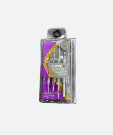 KIT DE QUIROPEDIA SUPER CRISTAL #2 (4 PIEZAS) (CON PALO DE GOLF)