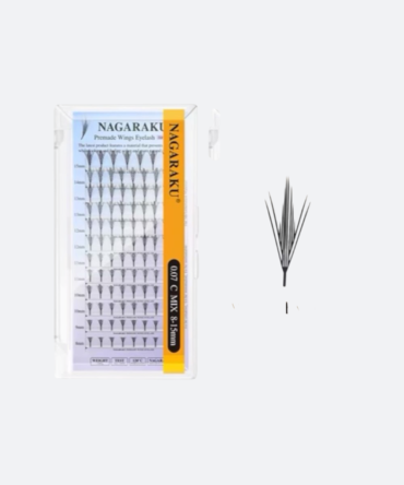 PESTAÑAS NAGARAKU WINGS MIXTAS