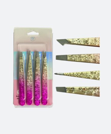 SET 4 PINZAS PARA CEJAS M&Y